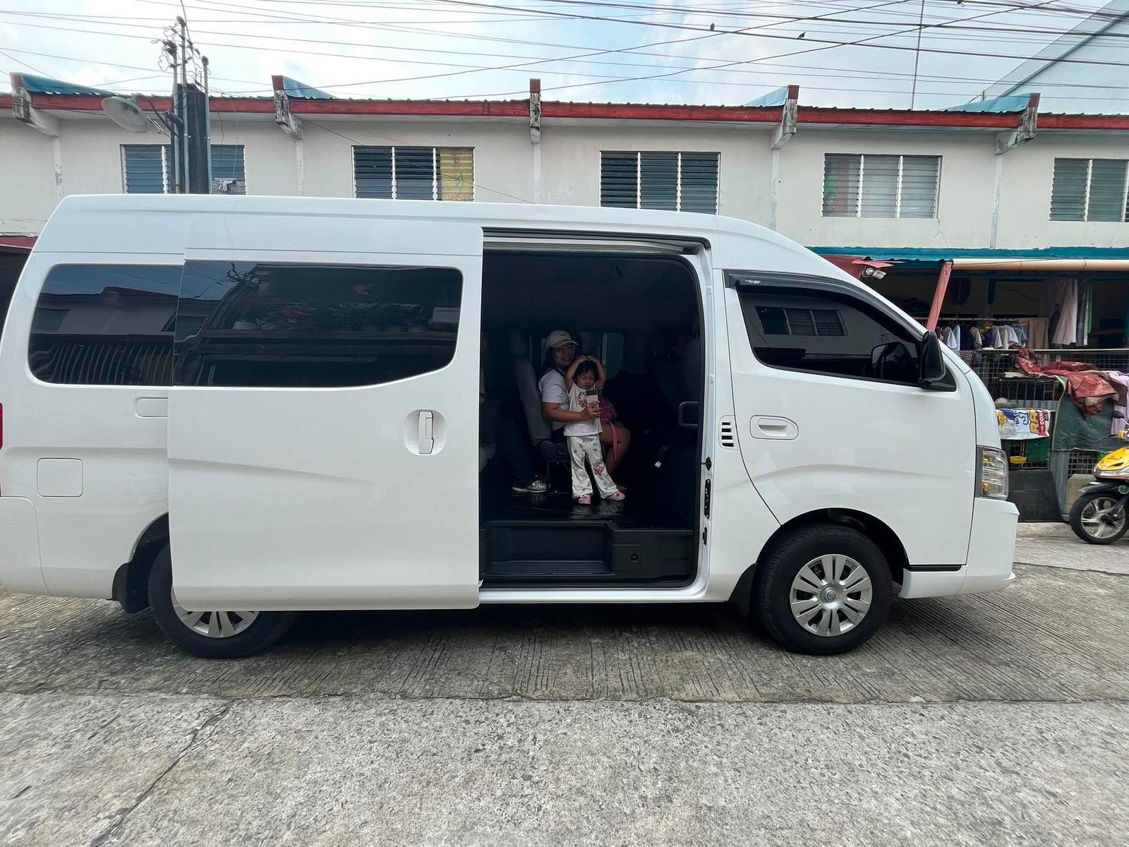 Van for rent w/driver